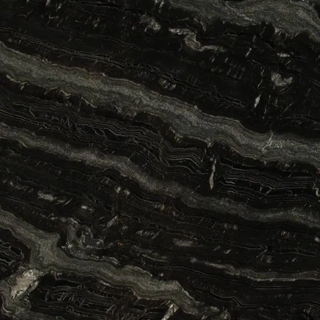 a close-up of a black surface