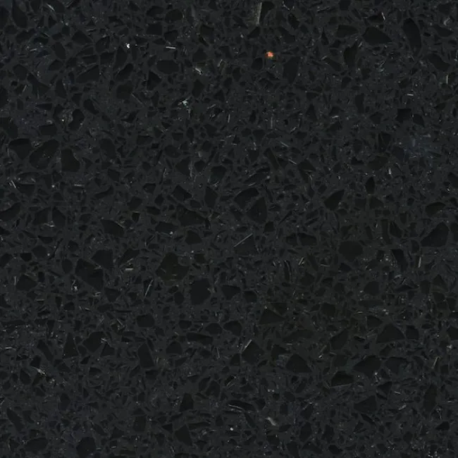 a close up of a black surface