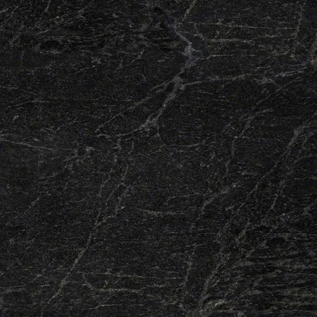 a close up of a black surface