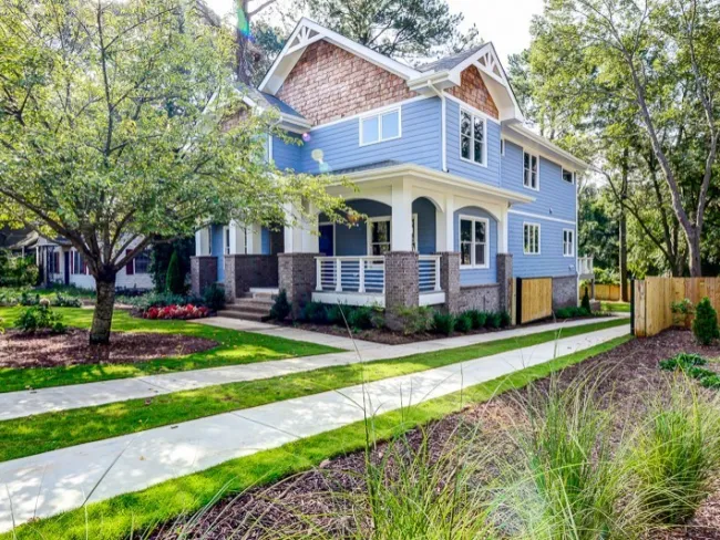 a house with a driveway