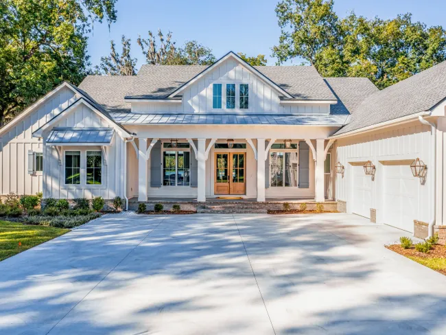 a house with a driveway