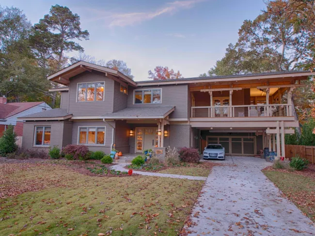 a house with a driveway