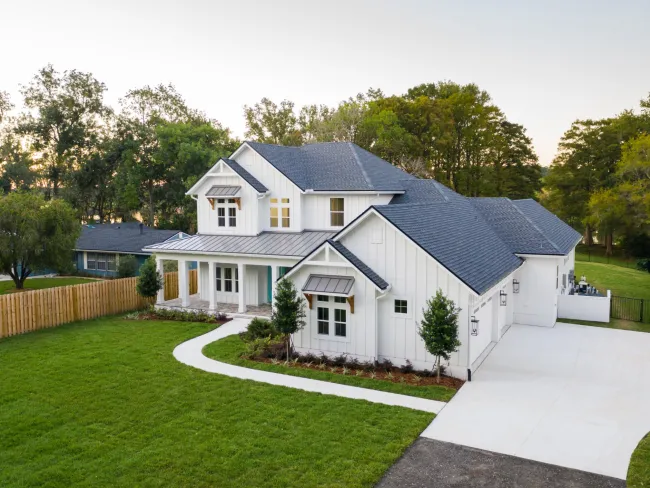 a house with a driveway