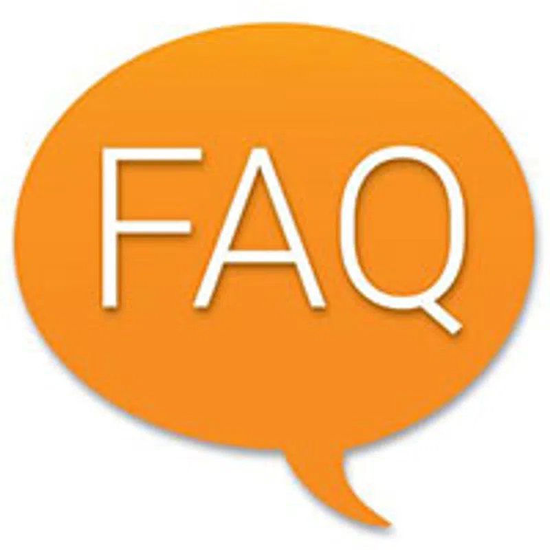 Orange speech bubble