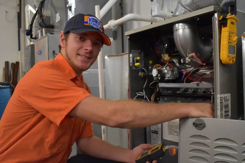 Estes Service heating and air technician