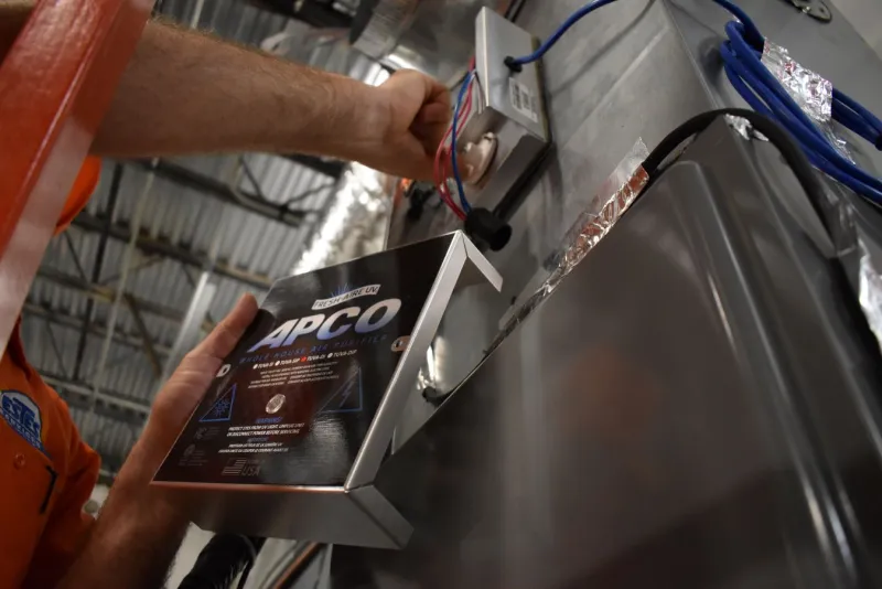 a man working in a factory