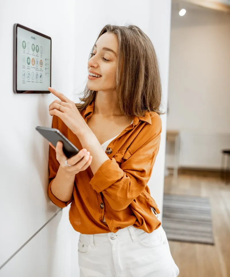 Residence in Atlanta with Smart Devices installed