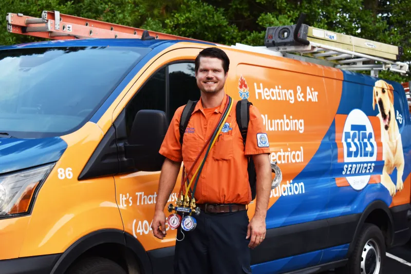 Alex Shoemaker, Estes Service NATE-certified HVAC technicians