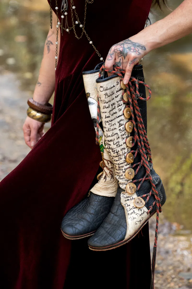 Handcrafted footwear by Stitchwalker Leather