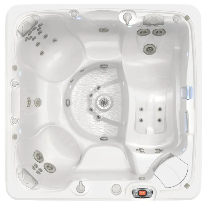 a close-up of a hot tub