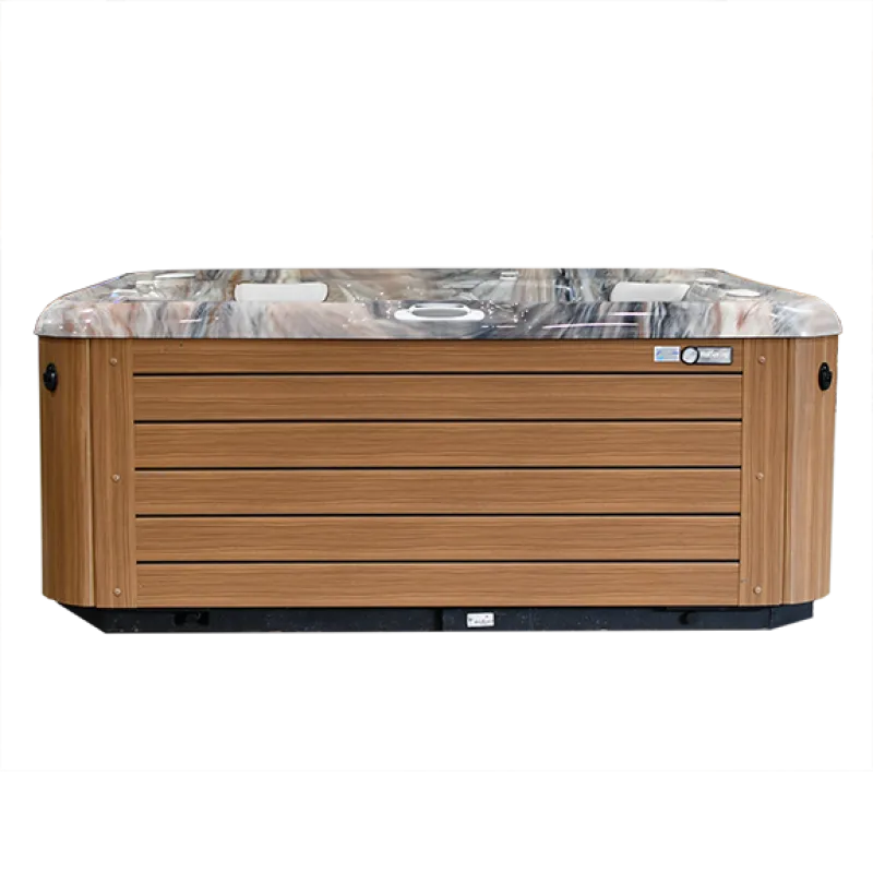 a wooden cabinet with a white sheet