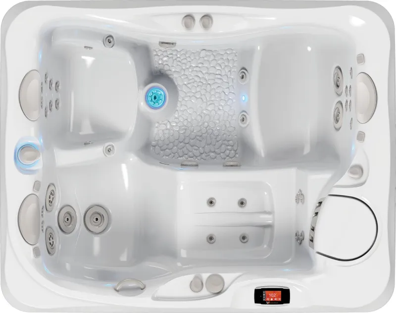 a white hot tub