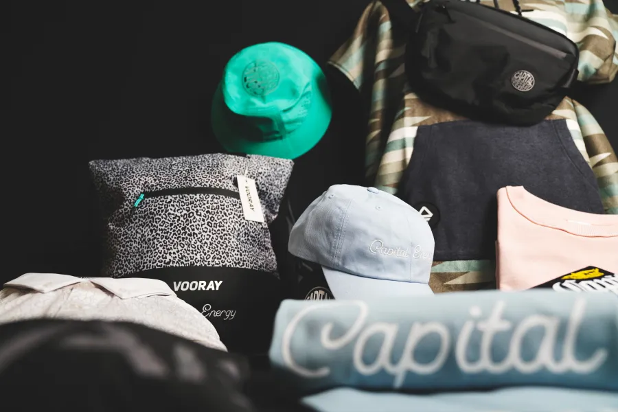 a group of hats