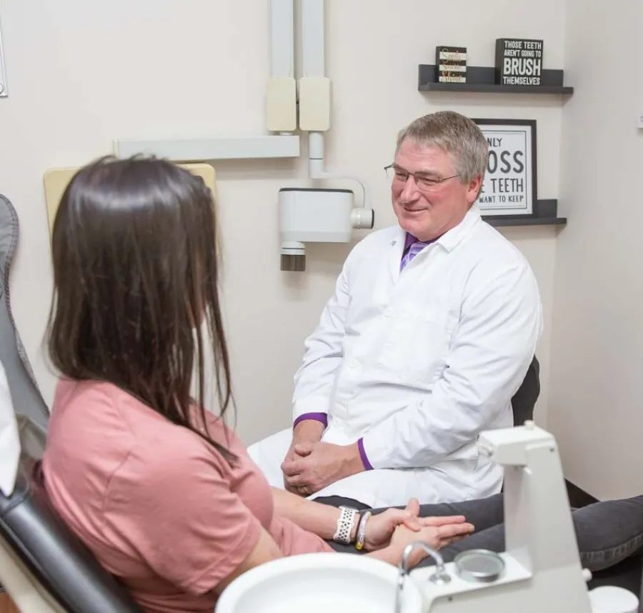 a man and woman hugging