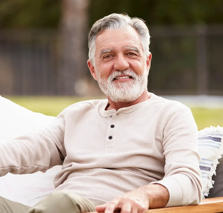 a man with a beard