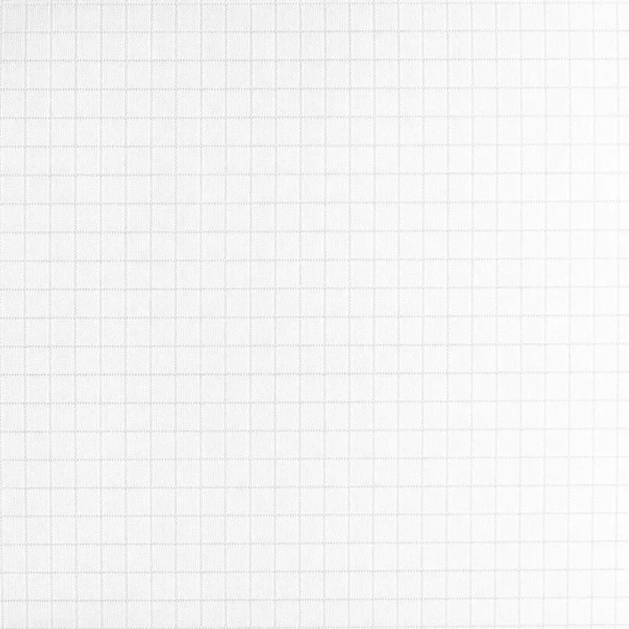 White textured square tiles arranged in a grid pattern with subtle variations in shading.