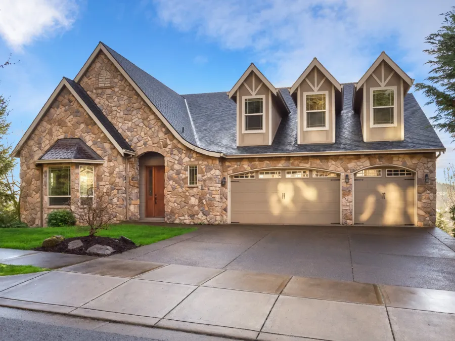 a house with a driveway