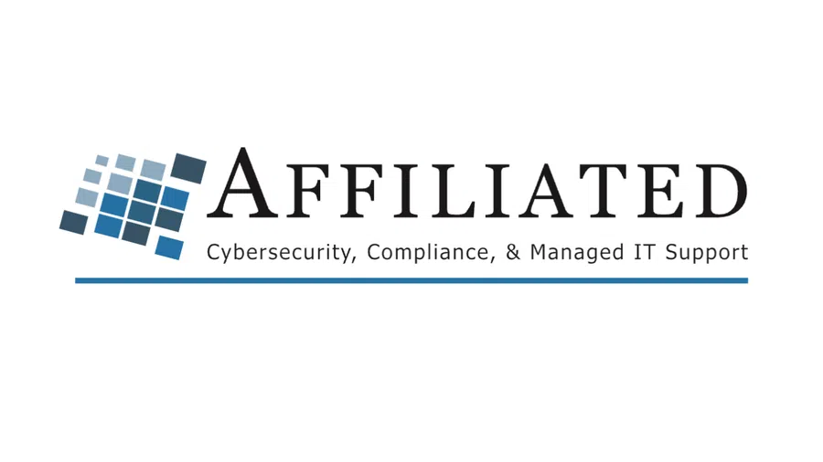 Logo of Affiliated, a provider of cybersecurity and managed IT support services.
