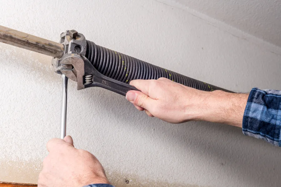 broken garage spring repair