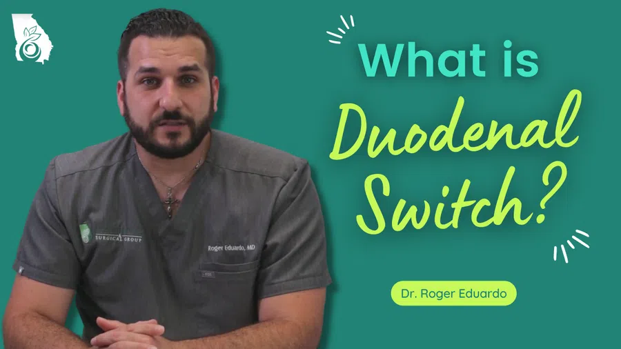 Dr. Roger Eduardo explains what the duodenal switch weight loss surgery is in a medical video.