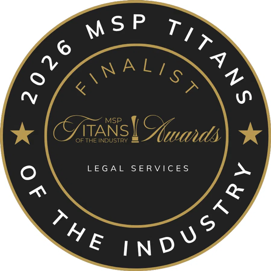 MSP Titans of the Industry badge