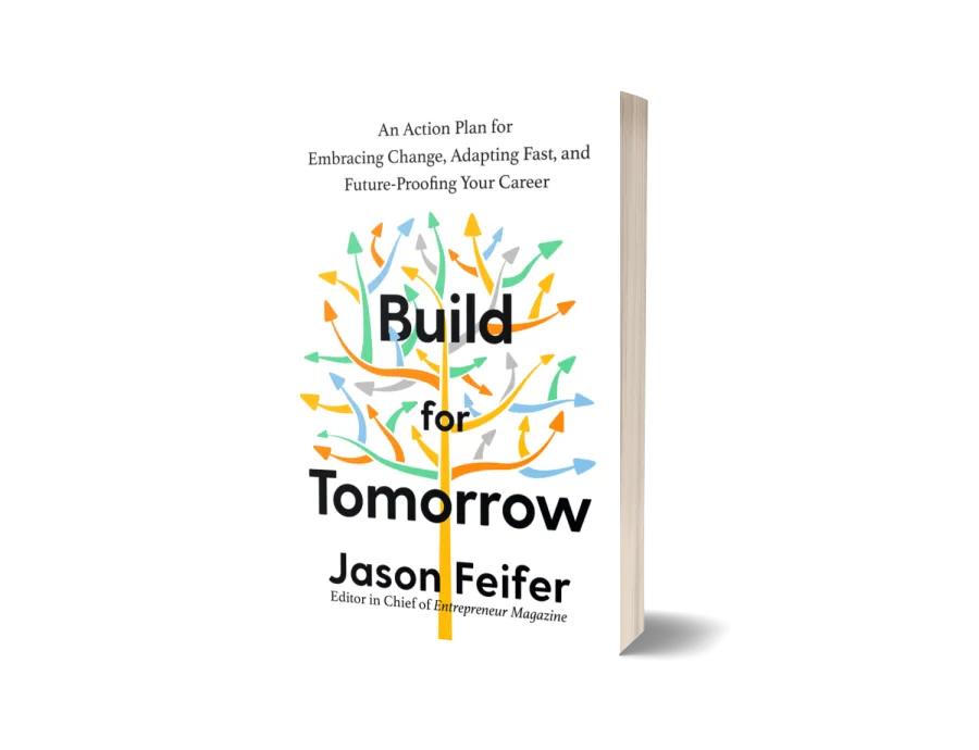 Image of book cover for Build for Tomorrow by Jason Feifer