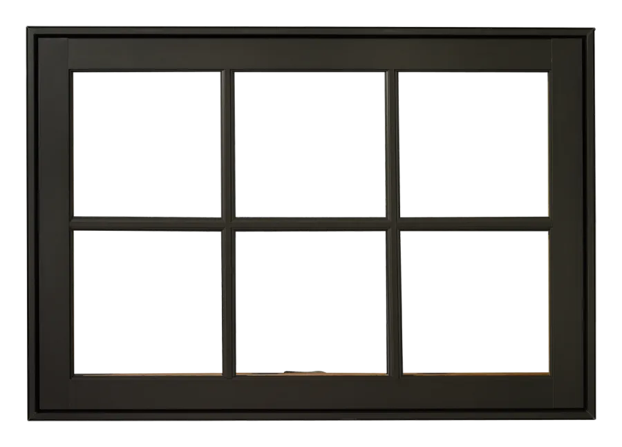 a window with a group of windows