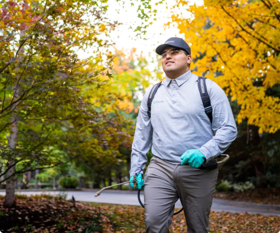 Pest Technician Working