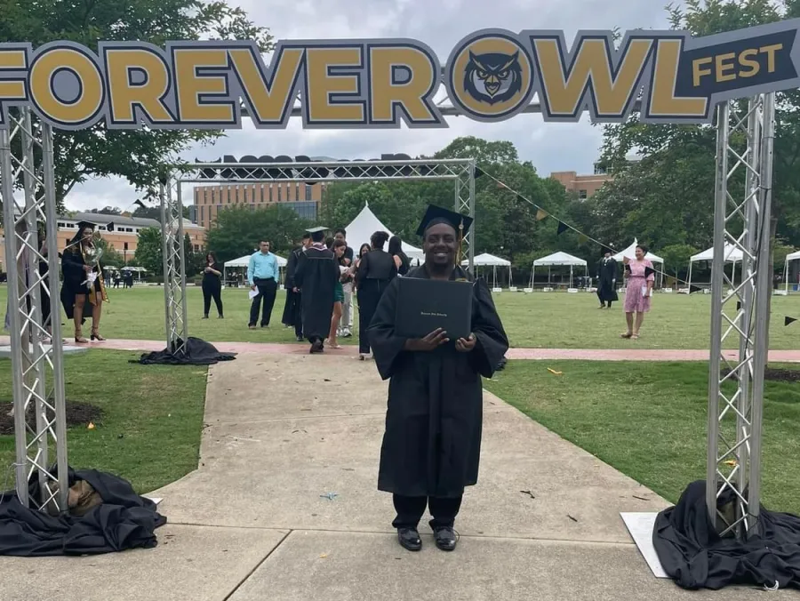 Alan graduation KSU 2024
