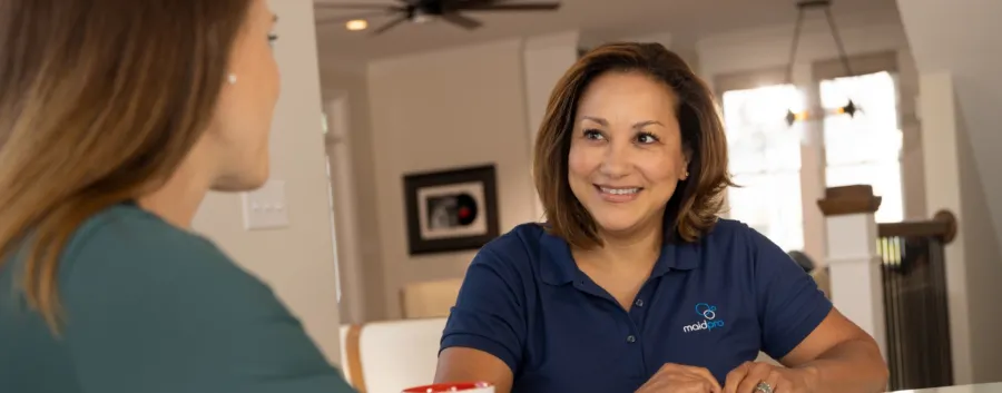 a woman smiling at the camera