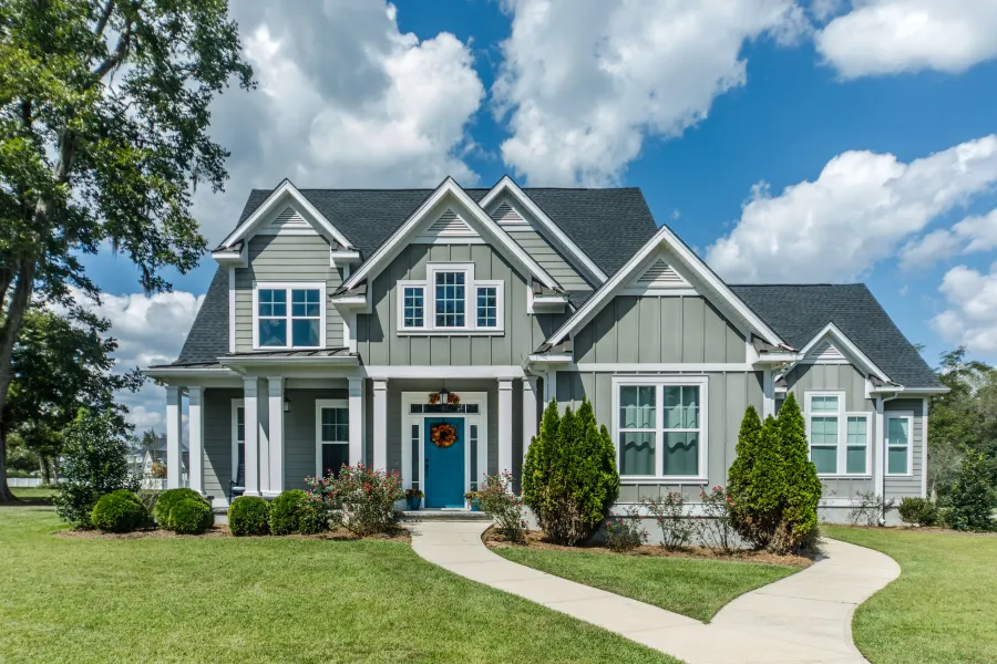 a house with a driveway