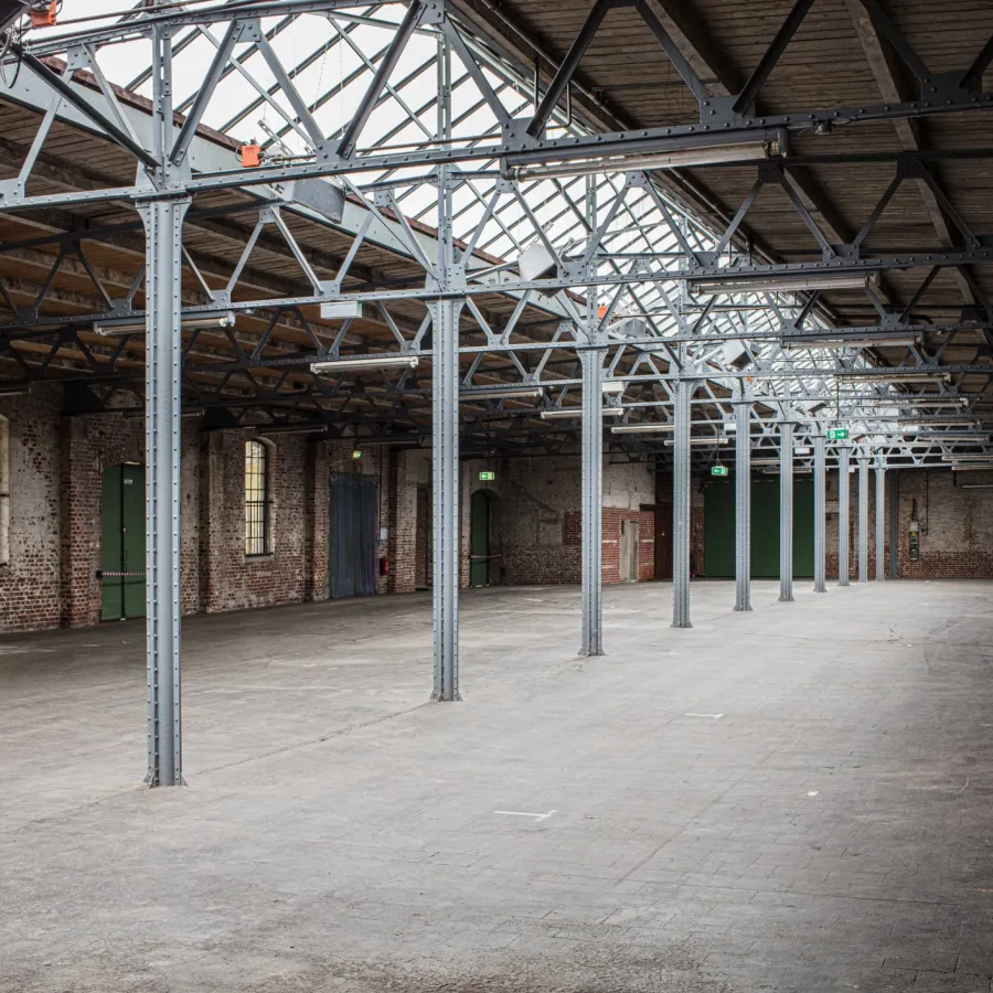 a large empty warehouse