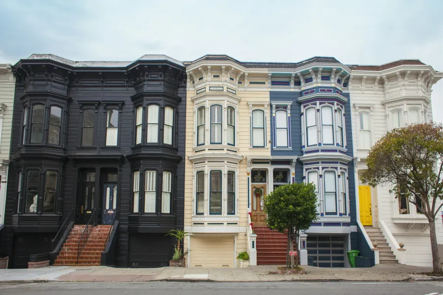 a row of houses