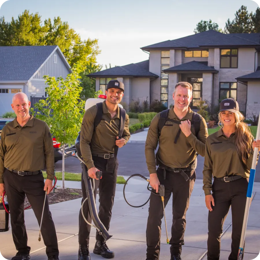 a group of people in uniform