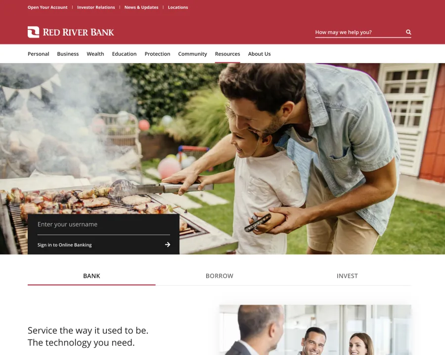 a person and a boy cooking outside