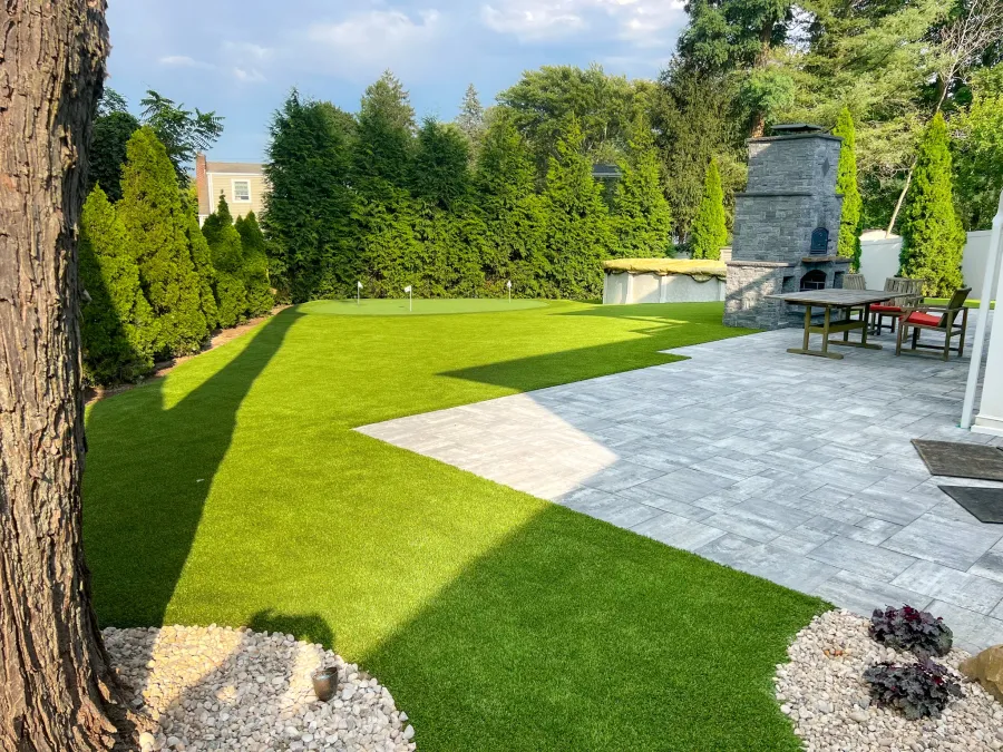 synthetic turf lawn