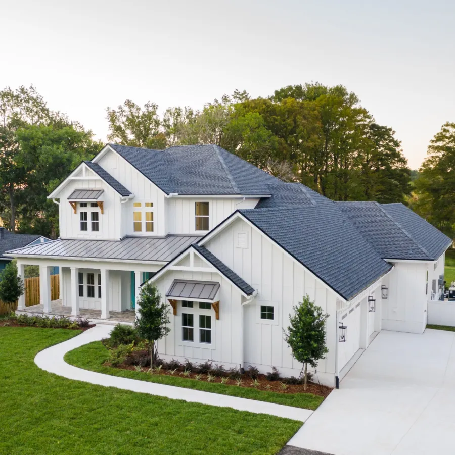 a house with a driveway