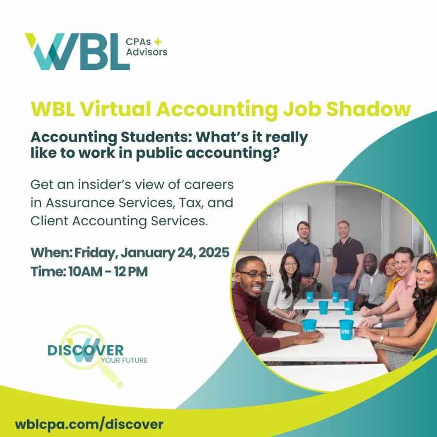 WBL Virtual Accounting Job Shadow